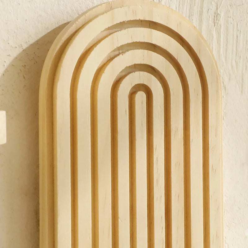 Boho Wooden Wall Shelves