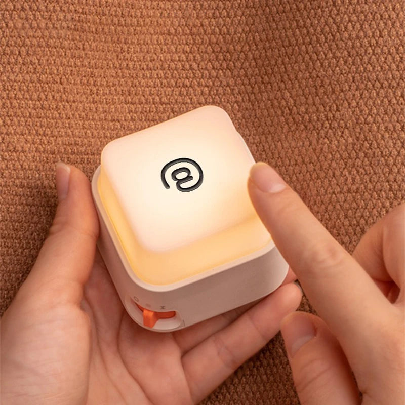 LED Night Lights Bedside Table Lamp Room Decoration USB Rechargeable Led Lamp Decor Holiday Baby Bedroom For Birthday Gift