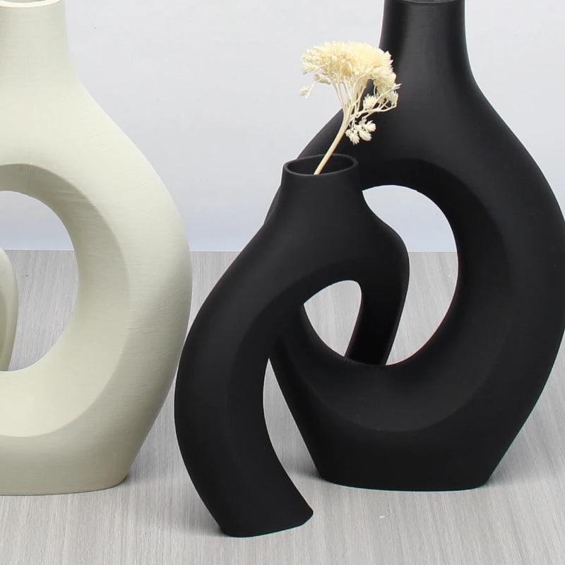 Bohemian Art Vase Set