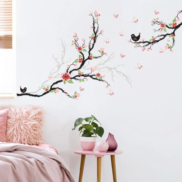 Bird & Blossom Wall Sticker